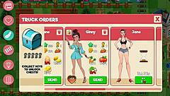 Emotional journey in Nutaku booty farm hentai game part 22 with sexy characters