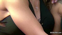 Two German Teens Caught Licking in Public Park