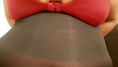 hey, check out this chubby andhra indian girl playing with her big boobs 😍