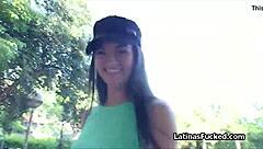 Perky Latina Goes Balls Deep For Money