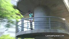 Perky Latina Goes Balls Deep For Money