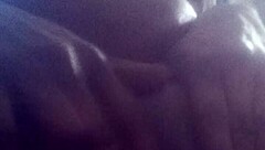 Ebony Babe's Very Wet Squirting Pussy