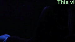 Britney madison feels the passion under blacklight sex