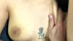 squirting orgasm makes boyfriend cum inside me