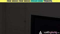 I watch college nudists Gina and Tiffany in rough scissoring on beach