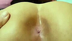 Gostosa rabuda fudendo com o consolo preto in toys milf cum dildo solo vagina masturbation