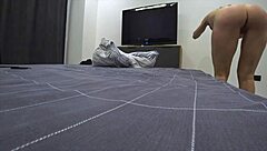 Wife's Lover Sneaks Home For Cheating Assfuck