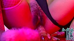 Naughty milf teases with her ass in costume, craving anal