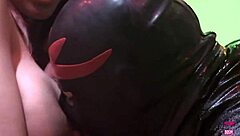 Two Girls Kiss While Drilled by Big Cock!