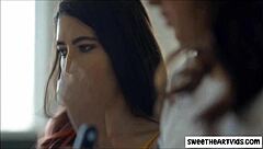 Messy Lesbian Licking!