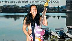 hot naked public dancing preview with agarabas and olpr on beach