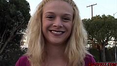 sexy violet blue loves public nudity and outdoor blowjobs