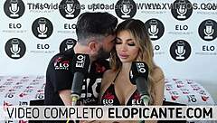 Veve Valencia Strips Off Her Underwear In The Spicy Bedroom For Intense Action