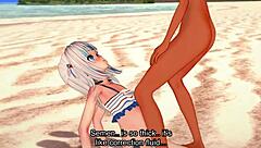 Gawr Gura's Beach Fuck