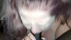 danni from next door sucks my big black dick eagerly