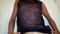 My Stepsister Touches Her Big Pussy and Cums with Rich Moans in Homemade Video