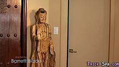 Did you see that teen get conned into a massage and cum?