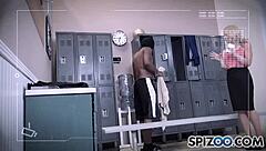 Spizoo Sarah Vandella Sucking Big Black Cock With Big Boobs And Booty!