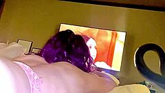 Young Brunette Orgasms Beautifully!