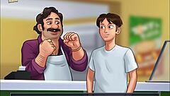 summertime saga episode 70 with anime characters