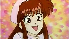 anime strapon fuck contrasts lesbian threesome with gay hardcore and big tits