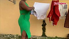 Finally Fucked My New Neighbor After Watching Her Seductive Backyard Moves