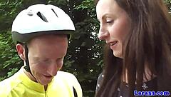 Mature brit in doggystyle