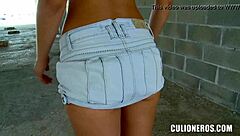 perfect 10 babe flaunts her body in colombian style