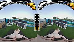 Dripping Wet Blonde Kimberley Snow Rips Clothes For Steamy Sex