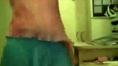 I watch this teen blonde rip her clothes off in a hot striptease on webcam.