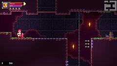 scarlet maiden's live play part 2, rogue-like game boss level strategy