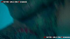 Blackwidow xxx dominates the pool with her intense moves