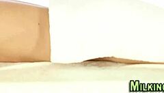 Horny Masseur Sucks Cock In Gloryhole For Cumshot Facial