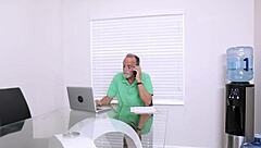 Hot stepsister receives massage and anal fucking from stepbro