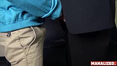 Manalized Stud Fucks Boss Interracially