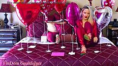 Model in Latex Fucks with Smelly Dirty Shoes and Balloons