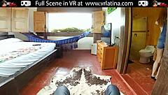 vrlatina: exotic redhead latina's tight body fucking vr 😍