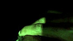 Shemale shoots cum from big cock with sounding