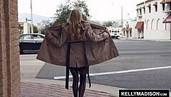 Is Kelly Madison Flashing Her Huge Tits In Public?