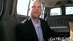 two fellows engage in passionate gay sex in their private space