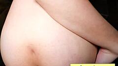 Slutty Blonde Girl Leila Cove With Nice Round Booty Loves Fat Dick From Behind.