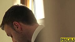 real amateur gets her throat fucked deep