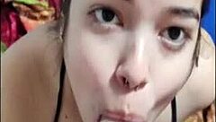 White Moon Vip Enjoys Passionate Oral Sex Before Bedtime