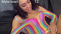 Carnival party with beautiful women and friends