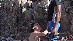 Alluring Sofie Marie bends over for BBC in wet pink pussy!