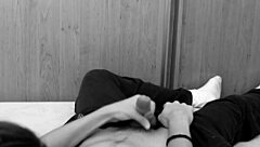 Honka in gay masturbation session