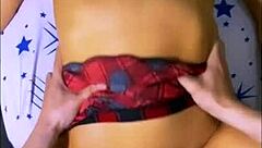 neighbor girl seduces boy secretly watched