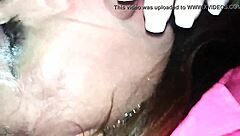 Cock crazed crossdresser worships huge dick