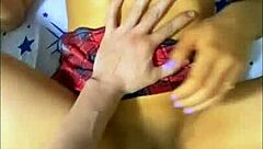 neighbor girl seduces boy secretly watched