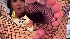 i enjoy watching giovanna cisneros in a naughty patty role with toys and fun